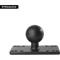 Aluminum Fish Finder Mount with 1.5 Inches/C Size Ball Compatible with Garmin/Humminbird/Lowrance Chartplotters for Ram Mounts