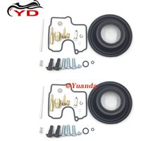 SV 650 Motorbike Carburetor Car Rebuild Repair Kits Gaskets Jets For Suzuki SV650 SV650S 1999 - 2002
