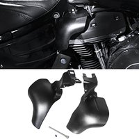 Motorcycle Black Mid Frame Air Deflector For Harley 2018-2025 Softail Breakout Street Bob Fat Boy Low Rider