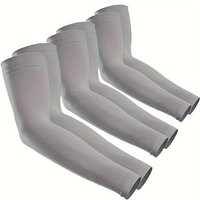 AliExpress Unisex Sun Protection Arm Sleeves - Breathable Cooling Covers for Cycling Running Mountaineering Outdoor Activities