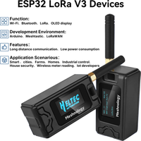 Heltec V3 with Plastic Case WIFI LoRa 32 Development Board ESP32 S3 SX1262 MeshCore Meshtastic LoRaWAN Compatible OLED Display