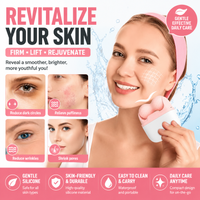Double head ice roller S30 facial rejuvenation device, household frozen ice applicator, portable care lifting device