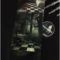 JIANWU 80mm*204cm Vintage Dark Creepy Rooms Landscape Material Collage Washi Tape Creative DIY Journal Stationery