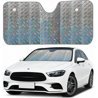 Car Windshield Sun Shade Foldable Front Window Cover UV Protection Block Sunshade Summer Auto Interior Visor Protector Parasol