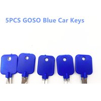 5PCS/LOT GOSO Cross Lock Roller Shutter Door Auto Door Common Keys Master Key Locksmith Tools