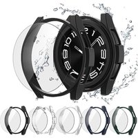 Verre de protection d'écran pour Samsung Galaxy Watch 6 Classic, film de protection d'écran, étui pare-chocs, 43mm, 47mm, Watch4, 5, 6, 40mm, 44mm