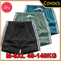 M-8XL Summer Shorts for Man Plus Size 40kg-140kg Fashion Casual Short Pants Big Size Mens Boys Swimming Fitness Sports Trousers
