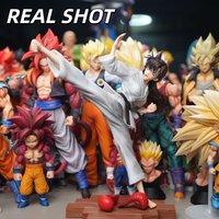 【HY STUDIO】Karate Ran Mouri Action Figure Detective Conan Anime Model Statue Collectible Toy Gift for Fans Decoration