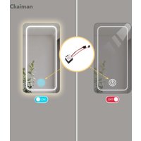 Touch Sensor Switch 12v 3A 36W Single Color LED Smart Single Key Touch Dimmer Switch For Bathroom Mirror
