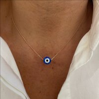 Charms Blue Turkey Evil Eye Necklace for Woman Men Couple Chain Necklaces Lucky Jewelry 2026 New Fashion Friendship Gifts