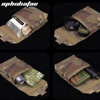 OphidianTAC GP Bag Mini Molle Utility Bag IFAK and Universal Mini flashlight and earplugs for storage