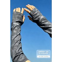 UPF50+ UV Protection Cooling Arm Sleeves, Loose Fit Sun Cover for Men Women, Driving Cycling Outdoor Sports