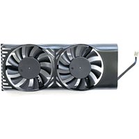 For MSI GeForce GTX 1050 2GT LP GTX 1050Ti 4GT LPV1 Graphics Fan HA5510M12F-Z 2-Pin 0.2A GTX1050TI Graphics Fan