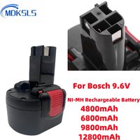 BAT048 9.6V 9800mAh NI-MH Rechargeable Battery Power Tools Battery for Bosch PSR 960 BH984 BAT048 BAT119 L50