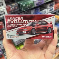 XCARTOYS 1/64 Mitsubishi EVO6.5 TME2026 Beijing Model Exhibition Limited Edition Car Model Collection Simulation Metal Ornament
