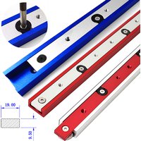 Pistes en T en alliage d'aluminium, fente de piste d'onglet et barre d'onglet, scie de Table coulissante, tige de jauge d'onglet, outil de travail du bois Durable dans l'utilisation