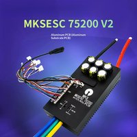 Makerbase VESC 75V200A V2 FOC ESC 75V 200A Brushless Motor Controller VESC75 for Efoil Robot UAV
