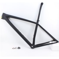 AliExpress NONE Newest EPIC Mountain Bike Matt UD Full Carbon Fibre Thru Axle Disc Brake Frame Carbon Bicycle frame MTB 29er*15/17/19 Boost