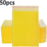15x20 18x23cm Bubble Mailer 50PCS Self-Seal Packaging Small Business Supplies Padded Envelopes Bubble Envelopes Mailing Bags