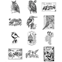 New Arrival Clear Stamps 2025 For Scrapbooking Paper Making Dragonfly Butterfly Bird Account Craft Set Card Transparent Seal