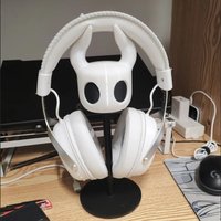 Hollow Knight Game Figures Style Esport Room Decoration Headphones Stand and Controller Holder Desktop Ornaments Models
