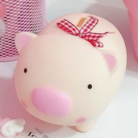 1Pc Piggy Bank Money Box Saving Cash Coin Cute Cartoon Animal Gifts Desktop Decorative Ornaments