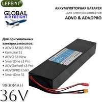 36V 10S3P 9800mAh lithium-ion battery 2000W built-in BMS suitable for KUGOO S1, S3 AOVO M365 PRO, electric scooter