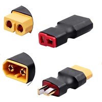 XT60 to T-Plug Connector RC Male Female Adapter for RC RC Car Truck Boat Lipo Battery Balance Charger ESC