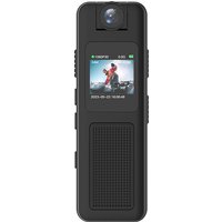 HD Body Camera with Audio Back Clip Night Vision - Wearable Mini Camera for Law Enforcement, Security, Sports & Travel