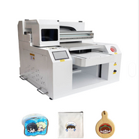 Impresora UV DTF Xp600/tx800 Print Heads 30*40cm UV Flatbed Printer the Max Printing Area A3 UV Printing Machine