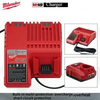 Fast Charger M12-18FC For Milwaukee M12 M18 12V 18V Li-ion Battery With Overcharge Overheat Protection
