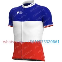 Groupama FDJ 2021 French Champion Prime Team Cycling Clothing Bike Jersey Ropa Mens Bicycle Summer Cycling Jersey hort jersey