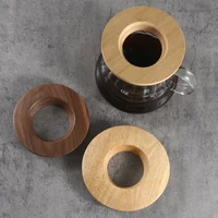 Coffee Filter Stand Durable Wood for Origami Coffee Filter Cup Holder Pour Over Filter Stand Cone Coffee Dripper Holder Home Use