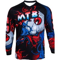 AliExpress NONE MEN'S MOTORCYCLE RACING PRINT LONG-SLEEVE SHIRT M-T-B OFF-ROAD MOTORCYCLE LONG-SLEEVE TOP 3D PRINTED CASUAL SPORTSWEAR
