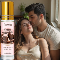 Lemonfay Coffee Chocolate Body Oil - Portable Gourmand Fragrance Roll-On Perfume