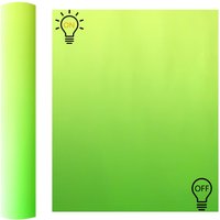 Glow in the Dark Self-adhesive Permanent Vinyl for cut Luminous Adhesive Film Sheets For Cups Mugs Car Home Window Decoration