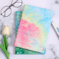 Luxury Gradient Plush Star Notebook, A5 Student Diary, Daily Plan, Perfect High Value Gift, Reward, 1Pc