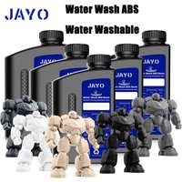 JAYO 3D-Harz, wasserwaschbar/wasserwaschbar, ABS, 5 kg, 395–405 nm, UV-Flüssigkeitshärtung, waschbares Harz für LCD/DLP-3D-Drucker. Material