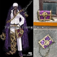 Game Limbus Company Mathias Cosplay Prop Revenge Ledger Backpack for Role Play Sword Halloween Carnival Party Detachable For Men