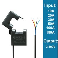 2.5±2V current sensor split core CT transformer clamp 10a 20a 30a 50a 100a QNHCK2-16 Hall effect current transducer 2.5v±0.625v
