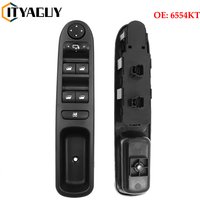 6554KT LHD Master Fensterheberschalter Für Peugeot 307 307 SW 307CC Elektrischer Steuerschalter 6554.KT