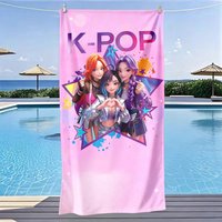 1pc Group Beach Towel, Multi-Purpose for Yoga Travel Swimming Camping, Ideal for Beach Vacations, Perfect Gift for Fans