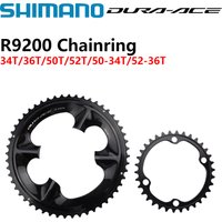 AliExpress Shimano DURA-ACE R9200 Chainring For FC-R9200 FC-R9200-P Road Bike Crankset Chainwheel 34T/36T/50T/52T/50-34T/52-36T Original