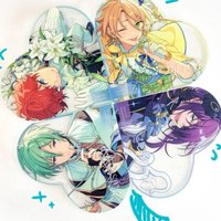 Ensemble Stars 2 Plate Desk Decor Heart Standee Acrylic Brick Amagi Hiiro Collection Ornament SHIRATORI AIRA Doll Gift Keychain