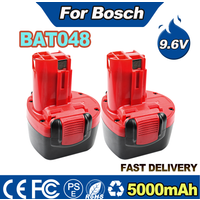 Rechargeable Battery for Bosch BAT048 9.6V NI-MH 5000mAh Cordless Tools Battery for Bosch BAT100 BAT119 BH984 GSR 9 6V E-2 32609