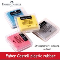 Faber - Castell Premium Soft Kneadable Eraser, Perfect for Art Painting, Design & Plasticine Stat - Ultra - Plastic Sketch Tool