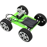 DIY Solar Car Mini Powered Car Kit Children's Gadgets Hobby Fun Children's Robot Car Assemble Kit Gift
