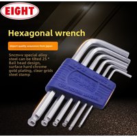 EIGHT-EX End Long Hex Key Set TLS6 7 8 9 Precision Allen Wrench Tools for Detailed Work