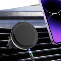 15W Wireless Car Charger For MagSafe iPhone 13-17 Pro Max & Fast Charging Stand Clip Air Vent Phone Car Holder Stable Grip