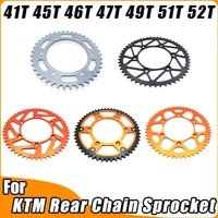 Motorcycle Rear Chain Sprocket 42T 45T 48T 50T 52T for KTM EXC SX XCW EXCF SXF MXC LC4 SMC SMR 125 144 150 200 250 300 450 525